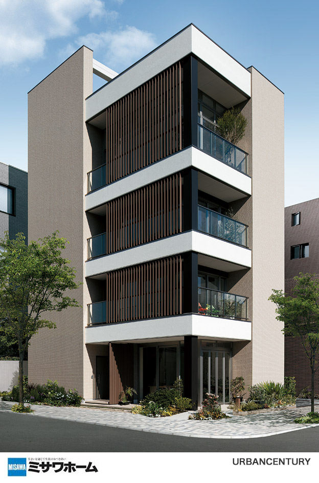 戸建住宅の外観バリエーション 4階建て以上 住宅部会 一般社団法人プレハブ建築協会 戸建住宅の外観バリエーション 4階建て以上 住宅部会 一般社団法人プレハブ建築協会