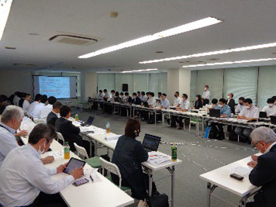 応急仮設住宅建設対応訓練（宮城県仙台市）